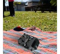 Filteilect Borraccia pieghevole per campeggio ed escursionismo, borsa pieghevole con beccuccio a prova di perdite, 31 x 42 cm, materiale PET/PE, leggera (verde)