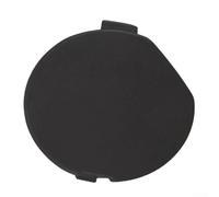 Filteilect Cappuccio di ricambio per rimorchio paraurti per 6 Atenza 2018-2021, copertura per gancio di traino anteriore e posteriore, compatibile OEM GW6T-50-A11, ABS non verniciato nero (1 anteriore