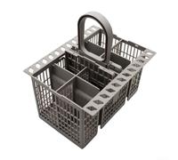 Filteilect Cestello portaposate per lavastoviglie Bauknecht C00257140 C00386607 386607 257140 grigio plastica manico rotondo staccabile per vari modelli