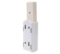 Filteilect Chiusura magnetica a pressione per armadietti, in lega di zinco, con meccanismo di rimbalzo a chiusura automatica, design invisibile per armadi e cassetti (bianco)