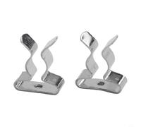 Filteilect Clip a molla per riporre gli attrezzi, clip a molla in spugna per montaggio a parete, in acciaio al manganese, clip porta attrezzi per garage, capannoni, armadi, scope, rastrelli, tubi, 10