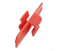 Filteilect Clip per barra di torsione del bagagliaio automobilistico per modelli | Direct Fit 84437-41L00 | Clip di fissaggio esterna in plastica rossa per Sunny, per Tiida, Pulsar, per Sentra