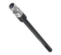 Filteilect Compatibile con rimorchi Croozer - Adattatore per asse passante per forcella anteriore della bicicletta 160-178 mm lunghezza regolabile in lega di alluminio P1.0/.5/.75, nero (P1.5)