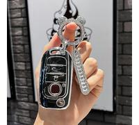 Filteilect Custodia per chiavi auto tipo Cronos Egea 500X per Strada, custodia protettiva per chiave con chiusura sicura, antigraffio e resistente all'usura, design elegante per (portachiavi e numero)