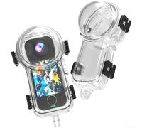Filteilect Custodia protettiva impermeabile per Insta360 X4 Air, custodia subacquea profonda 50 m con lente rivestita in AR, guscio in PC temprato, design antigraffio