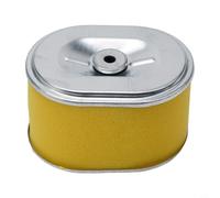 Filteilect Elemento filtrante dell'aria del motore per motori 168F 170F, spugna di ricambio e gruppo di ferro per mini fresatrice (giallo)