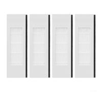 Filteilect Filtro di ricambio per aspirapolvere robot DEEBOOT N10/N10 Plus, set di filtraggio dell'aria ad alta efficienza, lavabile e riutilizzabile (confezione da 4),