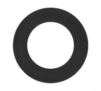 Filteilect Guarnizione per valvola di scarico WC in silicone per Siamp per Optima 49 e 50, compatibile con il modello 34490507, guarnizione della valvola di scarico per anello, nera, 2,83 pollici (5