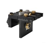 Filteilect Kit 3 in 1 per la lavorazione del legno, set di strumenti per la localizzazione dei fori della tasca regolabile, punte multiple in lega di alluminio per progetti di mobili