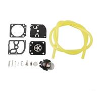 Filteilect Kit carburatore di ricambio compatibile con FS120 per FS200 FS250 per FS300 FS350 FS400 FS450 FS480 - Set di guarnizioni di riparazione tra cui lampadina primer e tubo carburante, per una