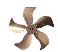 Filteilect Kit di ricambio professionale per pala del ventilatore con base a dado, parti in alluminio a 5 alette da 35,6 cm, per sistema di ventilatore elettrico da tavolo (35,6 cm)
