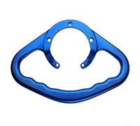 Filteilect Maniglia per serbatoio di sicurezza passeggeri per moto, impugnatura per bracciolo del serbatoio del carburante, impugnatura antiscivolo in lega di alluminio, per serie FZ1 R1 R6 MT (blu)