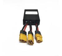Filteilect Modulo commutatore adattatore di connessione doppia batteria elettrica per estensore di gamma Ebike, aumento della capacità della batteria parallela 20V-72V con connettore XT60 e (40A)