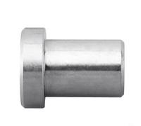 Filteilect Morsetto di arresto per banco da lavoro in acciaio inossidabile per fori di diametro 19 mm e 20 mm, blocco limite per routing, taglio, levigatura, strumento da officina (20 mm)