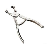 Filteilect Pinza per fascette stringitubo in acciaio resistente, gamma di serraggio 18-28 mm con impugnatura ergonomica antiscivolo, per riparazioni automobilistiche e sostituzione per veicoli Seat