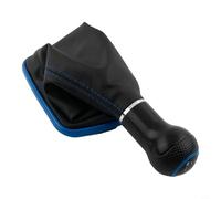 Filteilect Pomello del cambio manuale da 23 mm per 4 IV - 5/6 velocità con cambio a marcia, per una lunga durata in ABS e pelle PU, sostituzione diretta (6 velocità)