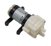 Filteilect Pompa a membrana R385 DC per acquario acquario, pompa ad aria circolare a basso rumore da 6-12 V con flusso da 1,5-2 l/min, max per testa da 3 m, di piccole dimensioni, lunga durata, facile
