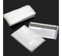 Filteilect Porta carte di credito per carta d'identità, patente di guida, carta di debito, custodia protettiva in PVC con protezione antipolvere e antigraffio, design impermeabile, confezione da 16