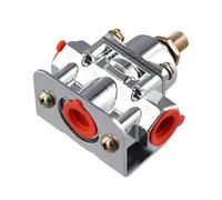Filteilect Regolatore di pressione del carburante per carburatore Holley modelli 12-803, finitura cromata, realizzato in lega di zinco con resistenza all'usura, diretto