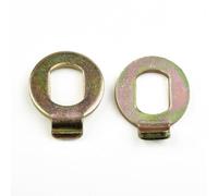 Filteilect Set di 2 pezzi per M14 in acciaio elettrico per mozzo bici motore coppia rondella anti-rotazione per componenti elettrici (per M12)