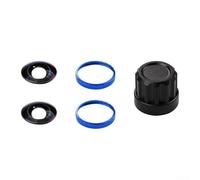 Filteilect Set di 2 protezioni per lenti per Insta360 X5, lenti in vetro ottico con anello in lega di alluminio e strumento di rimozione, multicolore (blu)