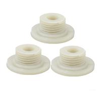 Filteilect Set di 3 ingranaggi a vite senza fine per sostituzione dell'olio in 2 motoseghe per modelli cinesi 2500 3800 25CC e 38CC