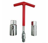 Filteilect Set di chiavi a T con chiavi a T con chiavi a bussola da 16 mm e 21 mm, kit di strumenti di rimozione per riparazione automobilistica, attacco da 3/8", acciaio al cromo vanadio,