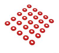 Filteilect Set di guarnizioni di ricambio in gomma siliconica per tappo Grolsch e bottiglia con tappo basculante, 25 pezzi, 23 x 14 mm, compatibili con bottiglia flip (bianco)