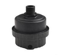 Filteilect Silenziatore compressore d'aria con filettatura da 16 mm per filtro IR in plastica con riduzione del rumore, compatibile con porta da 16 mm, ricambio per marmitta dell'olio (confezione da