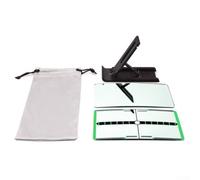 Filteilect Strumento di aiuto per golfisti - Specchio per correggere la postura con guide di allineamento visivo, dispositivo di allenamento in acrilico per altalena, staffa e supporto incluso