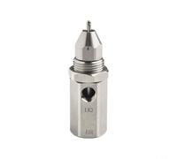 Filteilect Ugello nebulizzatore in acciaio inox con ugello a spruzzo con 30-80 gradi per soppressione della polvere raffreddamento minerario connessione da 1/4 di pollice (30 angoli)