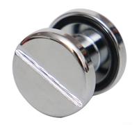 Filteilect Vite di montaggio per piastra posteriore in ottone per immersioni subacquee per sistemi di imbracatura morbida e alette BCD, compatibile con fori standard per piastra posteriore, diametro