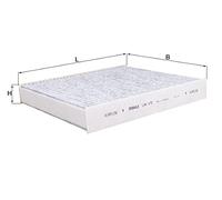 Filter, Innenraumluft LAK 472