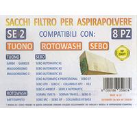 8 sacchetti per aspirapolvere Rotowash per i modelli BATTITAPPETO