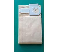 FILTER TU1 Confezione 8 Sacchetti di Ricambio per Karcher, Tecnica, Aurora, Tuono, Speedy, Elettrodelta