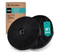 FilterBase® 2 filtri ai carboni attivi, adatti per cappa Respekta MIZ1000N, Bomann KF 574, Klar-Stein 10032843, TMFILT4