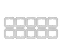 FILTERIST Confezione da 10 panni di ricambio compatibili con ECOVACS Winbot Mini Robot per la pulizia delle finestre n. W-CC02-0012, panni lavabili, kit di accessori