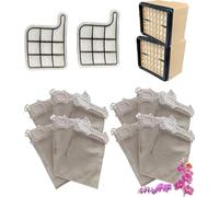 Filterline KIT sacchetti PROFUMATI Made in Italy per aspirapolvere compatibili con Vorwerk Folletto VK 135 136 135SC VK135 VK136 FP135 FP136 FP135