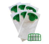 Filterline Sacchetti Profumati e Filtro Griglia Made in Italy Compatibile per vk200 vk220 (6 Sacchetti Profumati e Filtro Griglia)