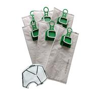 Filterline Sacchetti Profumati Made in Italy e Filtro Griglia Compatibile per vk140 vk150 (6 Sacchetti 1 Filtro Griglia)