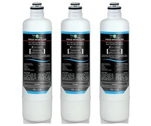 FilterLogic FFL-112B | 3x Filtro acqua compatibile con SIEMENS BOSCH NEFF UltraClarity Pro 11032518 KS50ZUCP cartuccia filtrante per frigorifero americano - Ultra Clarity PRO frigo Water Filter