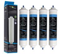 FilterLogic FFL-191X | Filtro acqua esterno compatibile con Samsung, LG frigo sostituito DA29-10105J, HAFEX/EXP, HAFEX, 5231JA2010B, FSS-002, ADQ73693903, ADQ73693901 per frigorifero americano