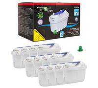 Filterlogic FL402H | Pacco da 12 Cartuccia filtrante compatibile con Brita Maxtra+ Filtro Acqua per Caraffa Fill&Enjoy Marella XL Style Flow Elemaris