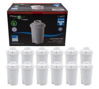 Filterlogic FL601T | Pacco da 12 - Cartuccia filtrante per caraffa compatibile c