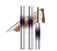 Filterseed Iron Wand Mascara, 3D Curling Eyelash Mascaras, Iron Wand Mascara, Lengthening, Non-Smugded (Brown2)