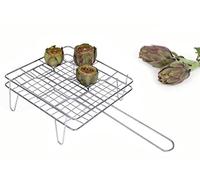 Filtex Graticola cromata per carciofi, Argento, Unica