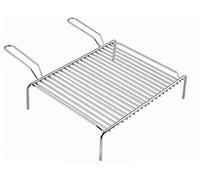 Filtex Graticola doppia 2 manici, Filo cromato, Grigio, 60x35 cm - 2385260