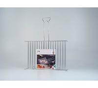 Filtex Graticola in Filo Ferro Cromata Liscia, Argento, Unica