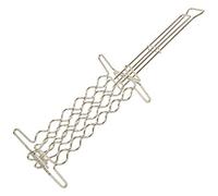 Graticola apribile acciaio per salsicce cm23x11 - 8007958003826