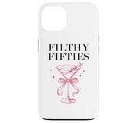 Filthy Fifty Feral 50s Filthy 50th Birthday Filthy Martini Custodia per iPhone 13